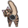 thumbnail image 2 of Clearance Hooks under $5,Cat Butt Towel Holder Round Towels Hooks With Adhesive Backing Wall Mount Dishcloth Hook Hanger Dark Brown Cat Hanging Decorations For Home Kitchen Shower Bathroom Cabi, 2 of 8