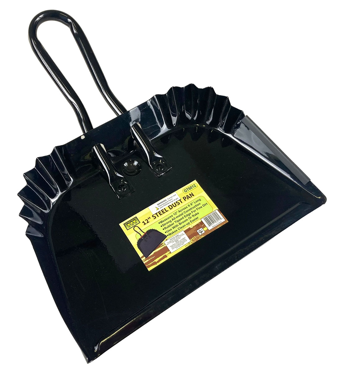 DAB Heavy Duty Black Metal Dust Pan GT6012