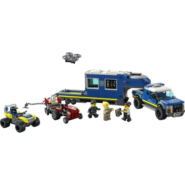 LEGO City Police Mobile Command Truck 60315 Toy Building Kit