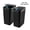 black-2*4Gal, variant on CLEALOM 2.2 Gallon+4Gallon Automatic Sensor Trash Can, Touchless Motion Sensor Garbage Bin with Smart Lid