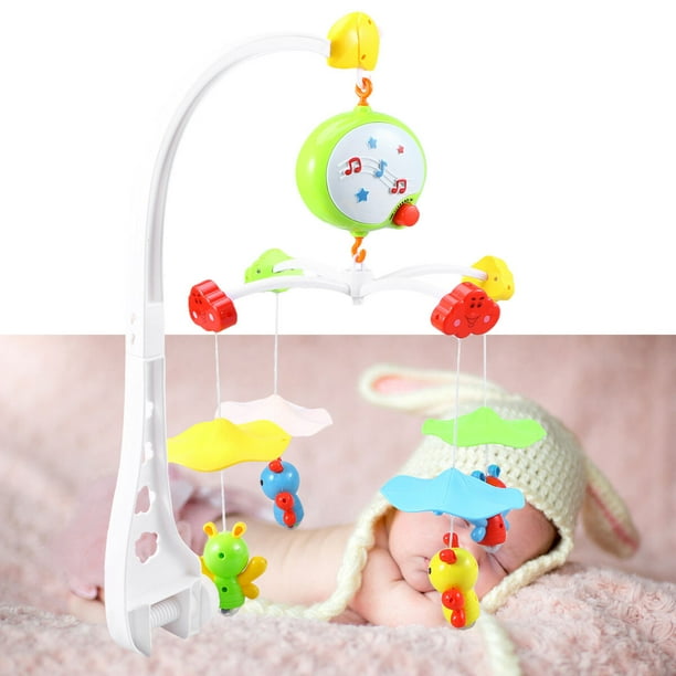 Baby Crib Mobile with Music and Lights, Mobile for Crib with Cartoon