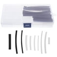 thumbnail image 1 of 78pcs Clear Shoelace Tips Repair Tool Set Heat Shrink End Caps for DIY Shoelace Shortening Reusable Shoe Lace Caps, 1 of 9