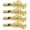 As Shown 1, variant on 4Pcs Animal Head Whistle Craft Whistle Brass Whistle Brass Pendant Whistle Outdoor Whistle