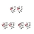 thumbnail image 4 of Pendientes de Cobre Qarigey 1 par Joyería de Moda Accesorio DIY Rosa, 4 of 6