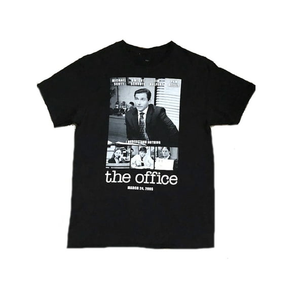 Dunder Mifflin The Office Poster Men's and Big Men's Graphic T-shirt (2XL)