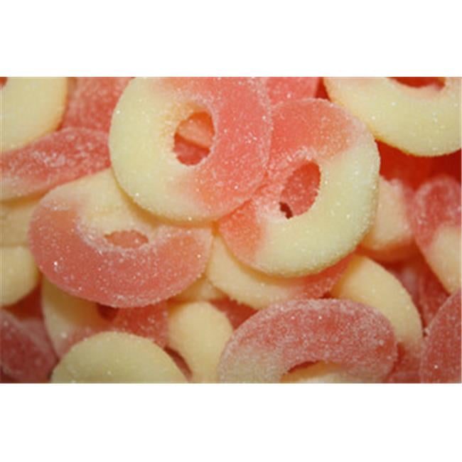 Strawberry Banana Gummi Rings 18 lb Case