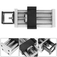 thumbnail image 3 of 1 pieza de mesa deslizante manual de alta precisión con tornillo de bola, etapa lineal, carrera deslizante de 100 mm/3,9 pulgadas, 3 of 12