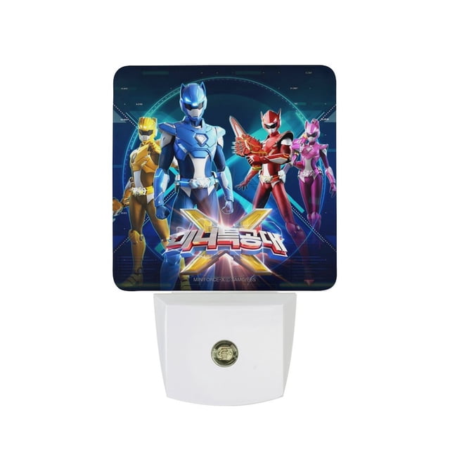 Miniforce Luz nocturna LED con sensor de anochecer a amanecer para dormitorio, baño, pasillo, escaleras - Lámpara LED nocturna de enchufe, 0.5W - 1 pieza