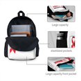 thumbnail image 4 of Red Ribbon Week Awareness Backpack,Large Capacity Travel Backpack,Laptop Backpack,Water Resistant Backpack For Women Men, 4 of 5