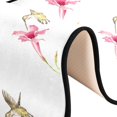 thumbnail image 6 of SKYSONIC 2'X6' Watercolor Hummingbird Flower Runner Rug with Rubber Backing, Spring Summer Bird Non Slip Entryway Rug Runner Washable Soft Area Rug Carpet for Hallway Bedroom Kitchen Decor, 6 of 6