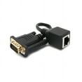 Jrocdr VGA Extender Male To Lan Cat5 Cat5e RJ45 Female Adapter