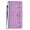Purple, variant on Dteck Compatible for iPhone 8 Plus Wallet Case,iPhone 7 Plus Case,[Kickstand][Wrist Strap][Card Holder Slots] Butterfly Floral Embossed PU Leather Flip Cover 5.5 Inch,Red