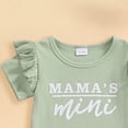 thumbnail image 2 of kaprioy Toddler Girl Clothes "MAMA'S MINI Girl" Outfits for Toddler Girls Clothes Letter T-Shirt Tee Tops + Flare Pants Baby Clothes Bell-Bottoms Set 12 18 24 Months 2T 3T 4T 5T, 2 of 6