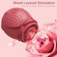 thumbnail image 6 of Rose Toys Sucking Vibrator Adult Sex Toys for Women Couples, Purple, 6 of 8