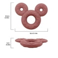 thumbnail image 2 of Baby Food-grade Silicone Teething Stick Toddler Soothing Teething Toys Anti-eating Hands Baby Donut Teething Gel, 2 of 4
