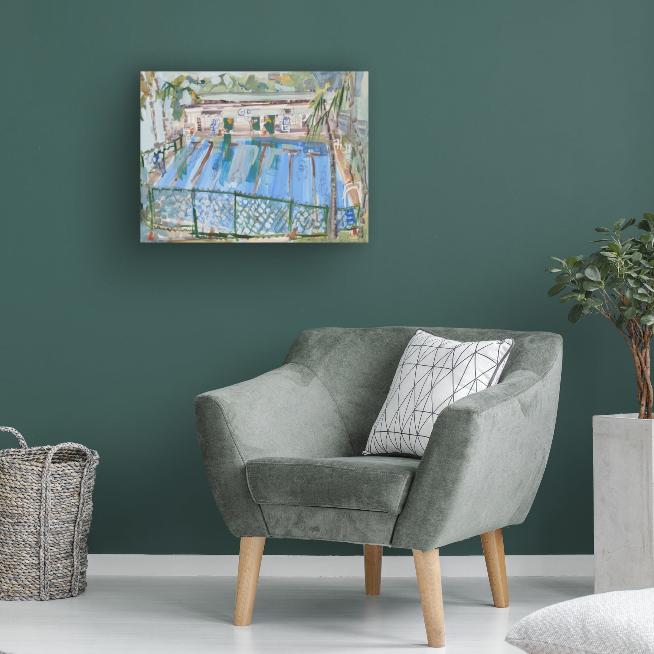 Canvas Wall Art - Erin McGee Ferrell 'Hawaii I' Wall Art for Living Room, Bedroom, or Office Décor by Trademark Fine Art - 32 x 24 Inches