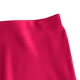 thumbnail image 4 of Inleife Fall Fashion Women Casual Comfortable Solid Color High Waisted Skirt Hot Pink L, 4 of 7