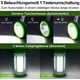 thumbnail image 4 of Lámpara LED para acampar, lámpara LED solar para acampar con cargador USB, linternas portátiles ultrabrillantes para acampar, lámpara para carpa, luz para acampar, luz para acampar al aire libre,, 4 of 5