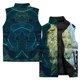 thumbnail image 1 of Ropa para hombre con estampado de panda feroz personalizado, chaleco informal y versátil, moderno y moderno, chalecos cómodos y cálidos, 1 of 5