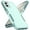 Mint Green (PC) + Mint Green (TPU), variant on for Moto G Power 5G 2024 Case: Dual Layer Protective Heavy Duty Cell Phone Cover Shockproof Rugged with HD Screen Protector - Military Protection Bumper Tough - Motorola Moto G Power 5G 2024, Black