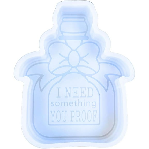 Need Something You Proof Freshie Silicone Mold 4 x 3.2 x 0.8 inches County Music Lyrics Quotes for Scented Aroma Beads Supplies Resin, Car Candles, Soap Oven Safe Bake Heat Resistant to 400 F
