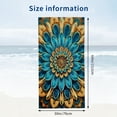 thumbnail image 2 of PHYHOO  Mandala Sand Free Microfiber Beach Towel Lightweight Oversized Quick Dry for Swimming, Pool, Camping, Yoga, Traveling Essentials Accessories Vacation Stuff 30x60in, 2 of 8