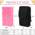 thumbnail image 2 of Extra Large Acrylic Box Winners Bank with Keys Slot Storage Waist Bag Portable Casino Cash Money Lock Box for Gamblers, 2 of 7
