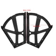 thumbnail image 4 of 4Pcs/Set Home Furniture Hinge Shoes Drawer Cabinet Flip Replacement Plate Frame Turning Rack Accessory, 4 of 7