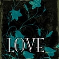 thumbnail image 2 of Grey, Jace 26x26 Gold Ornate Wood Framed with Double Matting Museum Art Print Titled - Dark Blue Love, 2 of 4