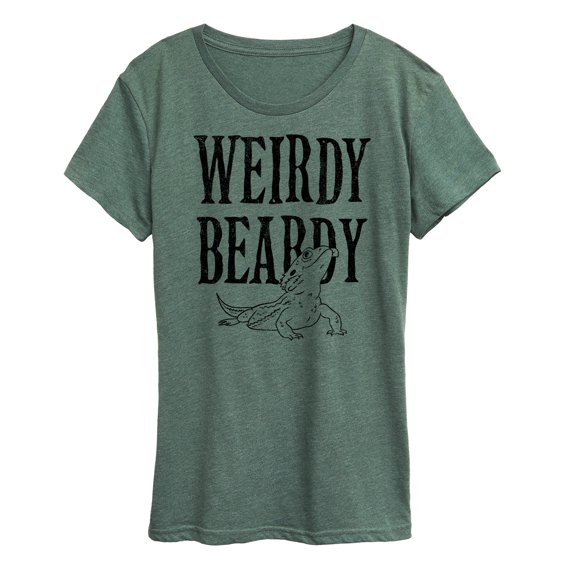 Instant Message - Weirdy Beardy - Women's Short Sleeve Graphic T-Shirt