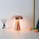 thumbnail image 3 of Lámpara de mesa LED con forma de seta, iluminación táctil recargable de tres tonos para cafetería, bar, restaurante, sala de estar, dormitorio, estudio, decoración, 1 Uds., 3 of 5