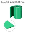 thumbnail image 3 of Unique Bargains Heat Shrink Tubes 31mm Flat Width Wrap for Single 18650 3 Meter Green, 3 of 4