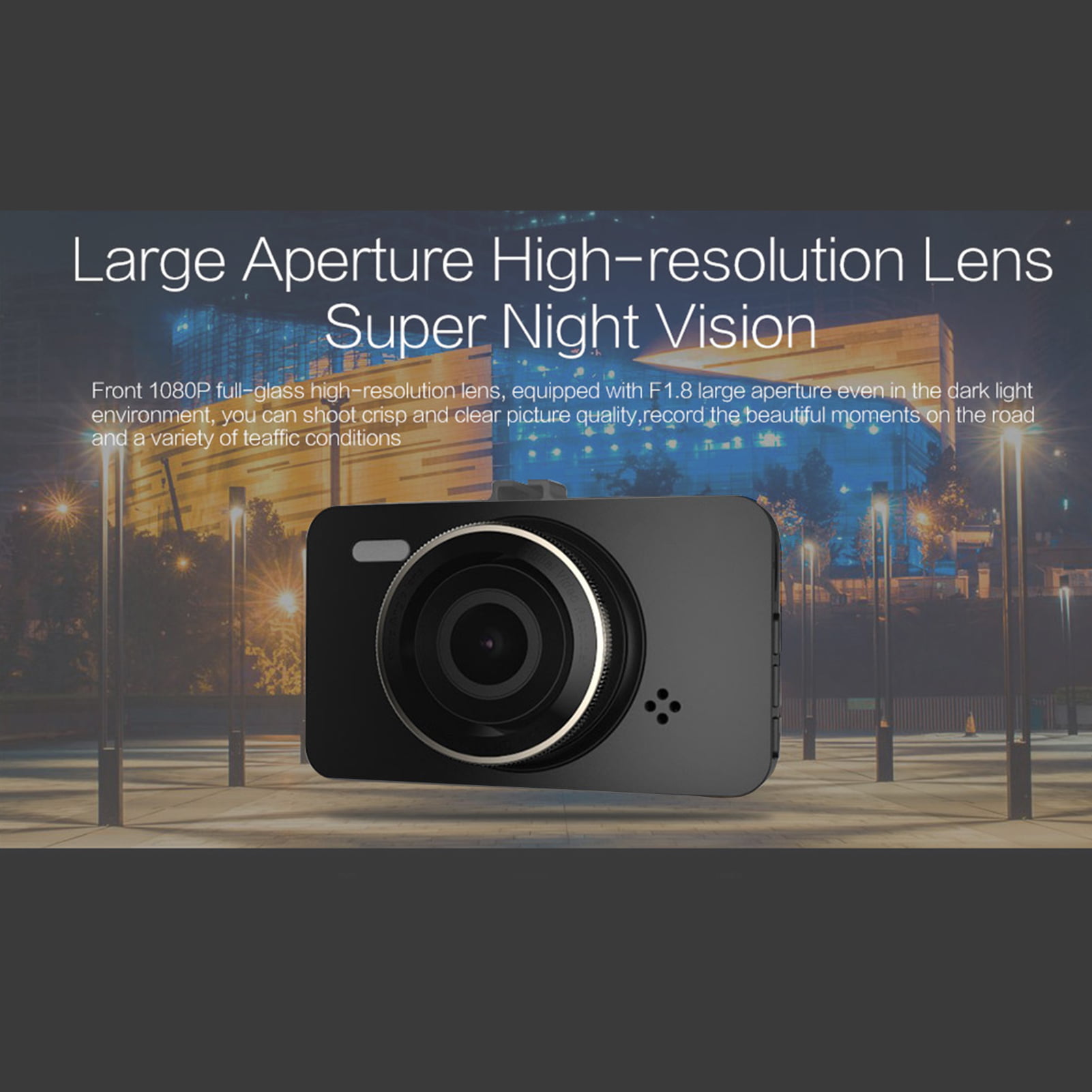 Essen A78 1080P Car Night Vision Camera Rearview Mirror Parking Driving  Loop Recorder | Walmart Canada
