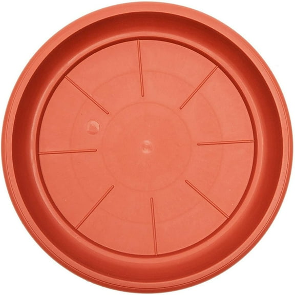 HBBKVI Saucer Plastic Trays for Pots Heavy Duty Flower Pot Drip Trays Small Round Water Catcher Tray Trays Saucer for Indoo