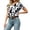 4-White, variant on Kcolen Cow Shirts for Women,Western Cow Print T Shirts Women Short Sleeve Crew Neck Cow Shirt for Women Casual Fun Cow Graphic Tee Shirts,White