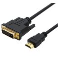 thumbnail image 1 of Cable HDMI a DVI chapado en oro compatible con computadoras, computadoras de escritorio, portátiles, PC, monitores, proyectores, HDTV, Raspberry Pi, Roku, Xbox y más, 1 of 5