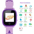thumbnail image 3 of 4G Kids Smart Watch,Kids Phone Smartwatch w GPS Tracker Waterproof,Alarm,Pedometer,Camera,SOS,Touch Screen WiFi Bluetooth Digital Wrist Watch for Boys Girls Android iOS,3-12 Years Old Children Gifts, 3 of 11