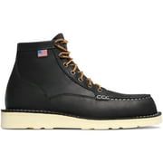Danner Unisex Bull Run Moc Toe 6, Black, Size 8.5