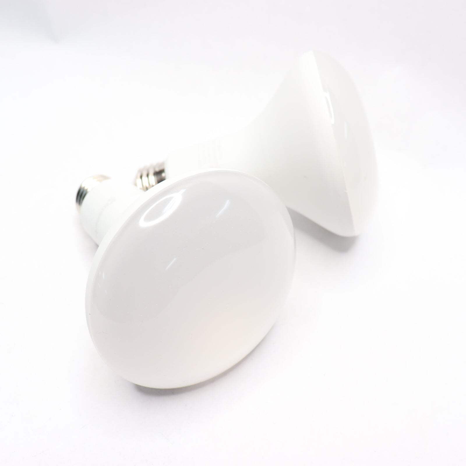 EcoSmart Bulbs EcoSmart 90-Watt Equivalent BR30 Dimmable Energy Star LED Light Bulb in Bright White (2-Pack)