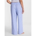 thumbnail image 4 of Joyspun Women's Flannel Sleep Pants, 30” Inseam, Sizes XS-3X, 4 of 6