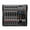6 Channels, variant on 6/8/12 Channels Professional Studio Mixer bluetooth USB DJ Sound Mixing Console 48V Phantom Powers Monitor Amplifier ,Easy to Operate