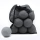 thumbnail image 1 of Pelotas de tenis Magicorange, paquete de 12 pelotas de tenis de entrenamiento avanzado, pelotas de práctica, pelotas de juego para perros y mascotas, vienen con bolsa de malla para facilitar el transp, 1 of 5