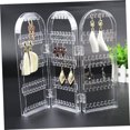 thumbnail image 6 of IBASETOY Elegant Transparent Earring Rack Holder for Displaying and Organizing Fine Jewelry, 6 of 6