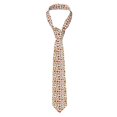 Sikiie Hot Dog Pizza Mens Tie Pocket Square Formal Neckties