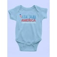 thumbnail image 3 of 4Th Of July America Bodysuit Infant -Image by Shutterstock,  18 Months, 3 of 4