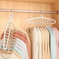 thumbnail image 6 of Multifunctional Foldable Clothes Hanger with 11-Hole, Multi-Functional Foldable Clothes Hanger Home, for Shirts Coats Pants, Home Dorm Travel (4PCS), 6 of 8