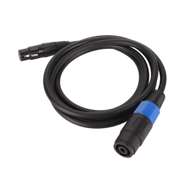 Cable Amplificador De Escenario, Cable De Altavoz Profesional De PVC Hembra A XLR Hembra De 5,9 Pies Ampliamente Utilizado Para Escenario