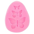 thumbnail image 1 of Moules à gâteaux en silicone en forme de papillon pour décoration de chocolat et fondant, 1 of 4