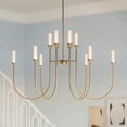 thumbnail image 6 of Kichler Lighting - Moraine - 55W 12 LED XLarge Chandelier-27.5 Inch Tall and 40, 6 of 7