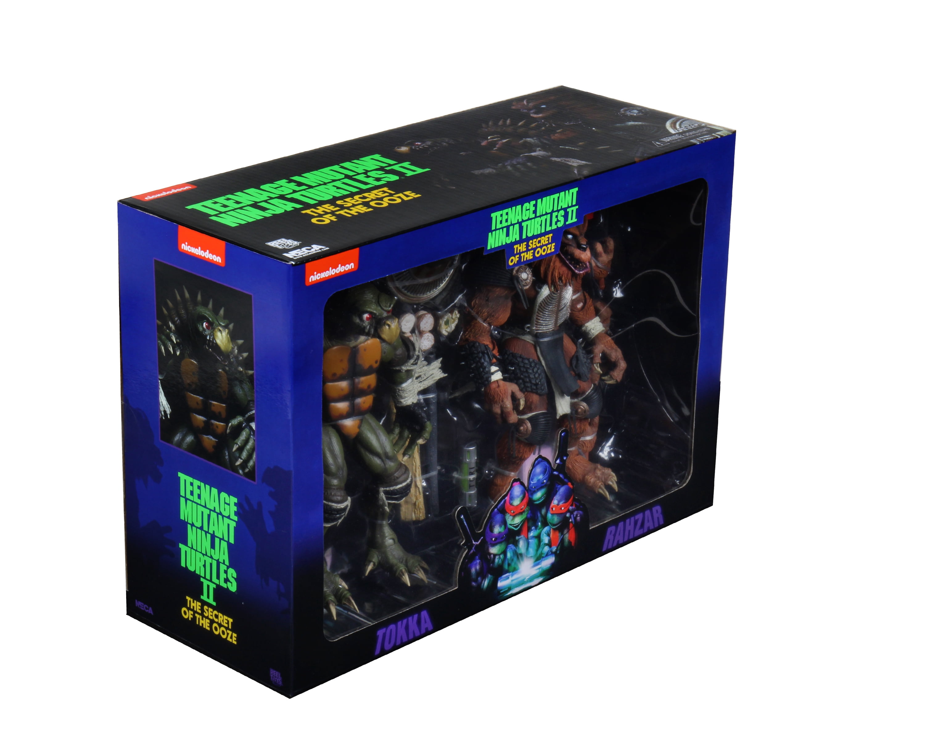 Teenage Mutant Ninja Turtles (1990 Movie) - 7” Scale Action Figure - Tokka & Rahzar 2 Pack